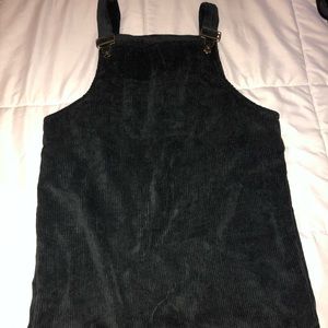 Corduroy Overall Dress